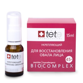 Биокомплекс укрепляющий для восстановления овала лица 45+/ TETe Cosmeceutical
